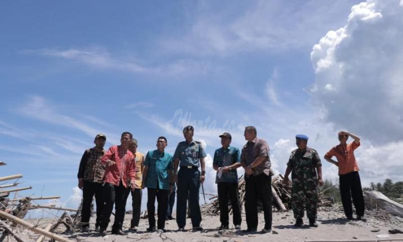 Plt Bupati Gusnan Mulyadi sambut kunjungan Danlanal ke Bengkulu Selatan