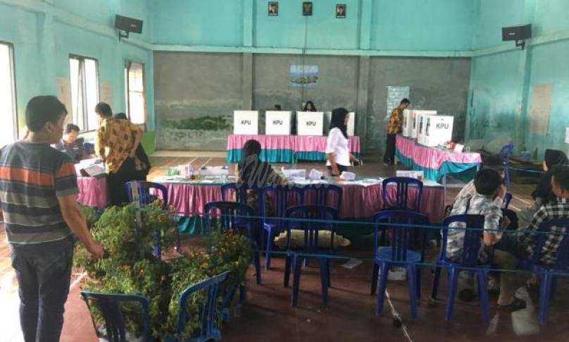 Dokumentasi foto saat hari pencoblosan 17 April lalu