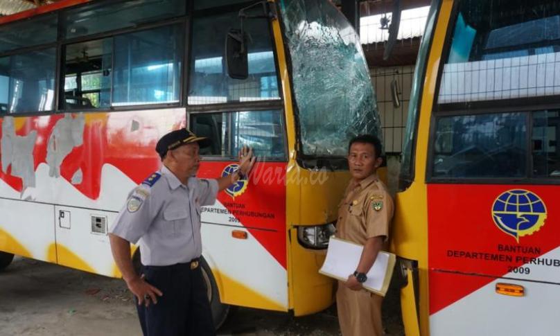 Dua armada bus sekolah siap di operasikan untuk pelajar di Bengkulu Selatan