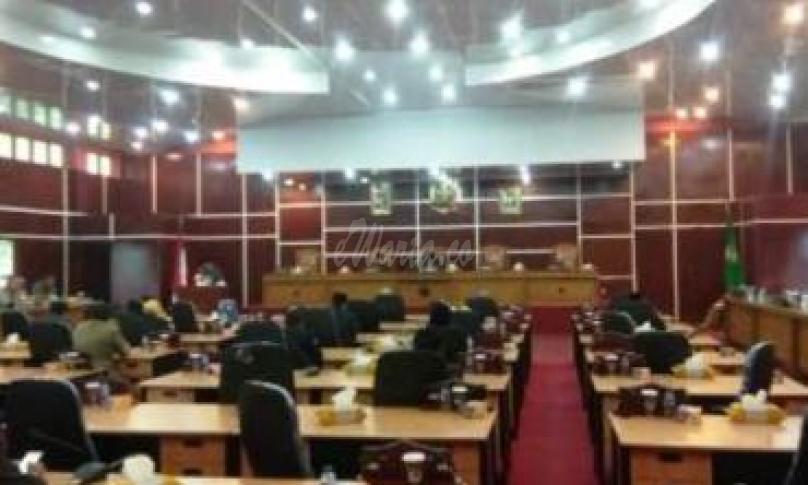 Paripurna Istimewa Pembacaan RPJMD Kota Bengkulu 2019-2023