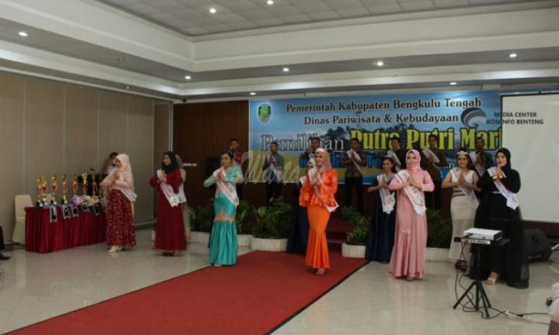 Kontes Pemilihan putra-putri Maritim tingkat Kabupaten Bengkulu Tengah