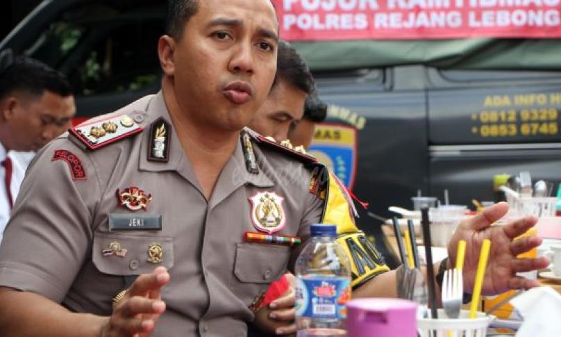 Kapolres Rejang Lebong, AKBP Jeki Rahmat Mustika, S. Ik