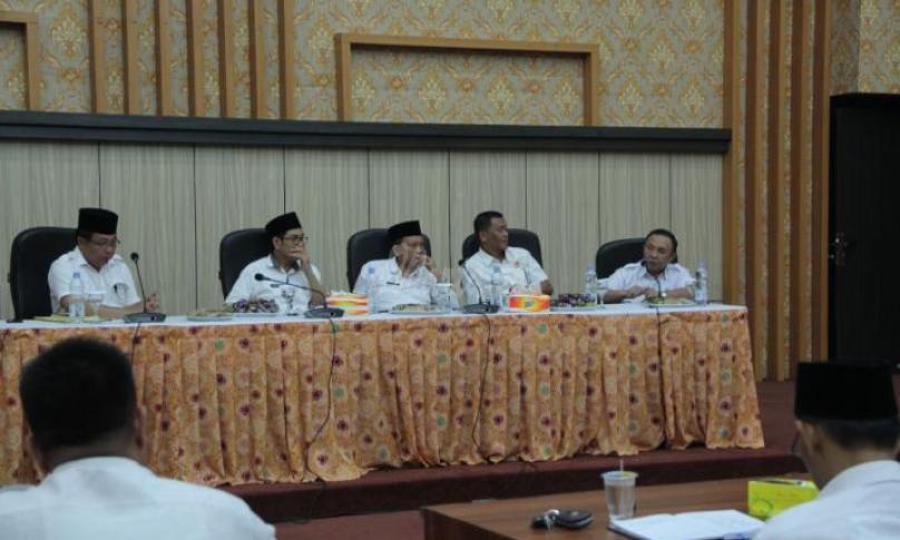 Rapat Koordinasi Tekhis Komite Olahraga Nasional (KONI) se- Sumatera pada bula Maret lalu.