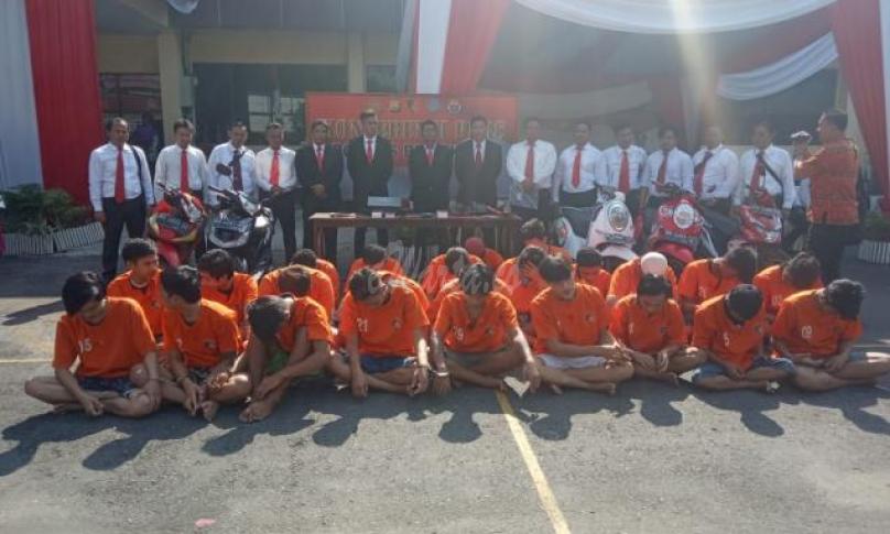 Pers Release tangkapan musang wilayah kota Bengkulu