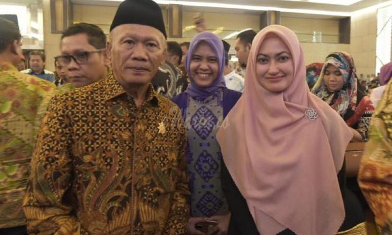 Tampak hadir Bupati Luwu Utara, Indah Putri Indriani