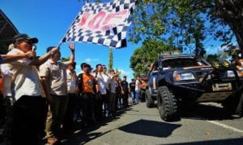 Walikota Pare-Pare membuka langsung Pare's Jip Club dan Ofroader adventure