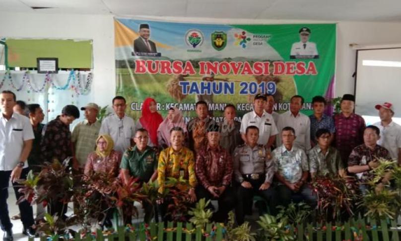 Asisten III Kabupaten Bengkulu Selatan, Arjo Arifin buka Bursa Inovasi Desa di Pasar Manna, Kamis (18/7/2019)