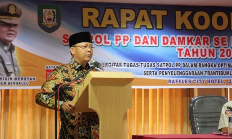 Gubernur Bengkulu (Dr. H. Rohidin Mersyah)