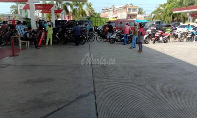 BBM langka, Dinas Perindagkop Bengkulu Selatan sidak SPBU