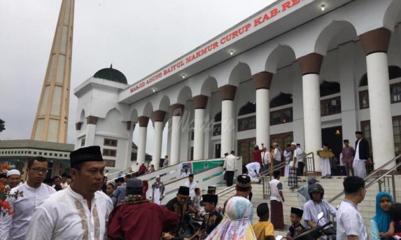 Pelaksanaan Sholat Idul Adha di Rejang Lebong, Bengkulu