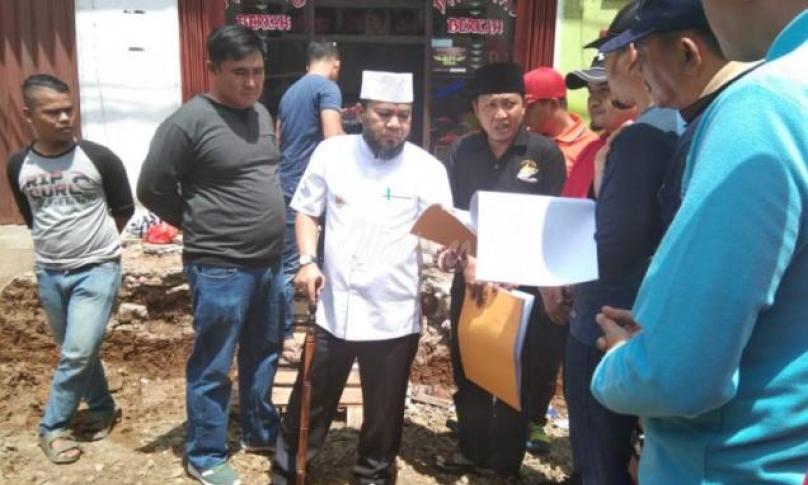 Kunjungan Walikota Bengkulu ke lokasi pembangunan jalan