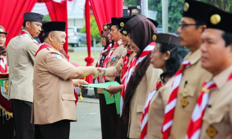 Sekda Nopian Andusti mengatakan, melalui wadah Pramuka ini juga untuk membangkitkan semangat nilai - nilai perjuangan di masa yang akan datang. Sehingga semakin kuat dalam hal cinta tanah air dan pertahanan negara.