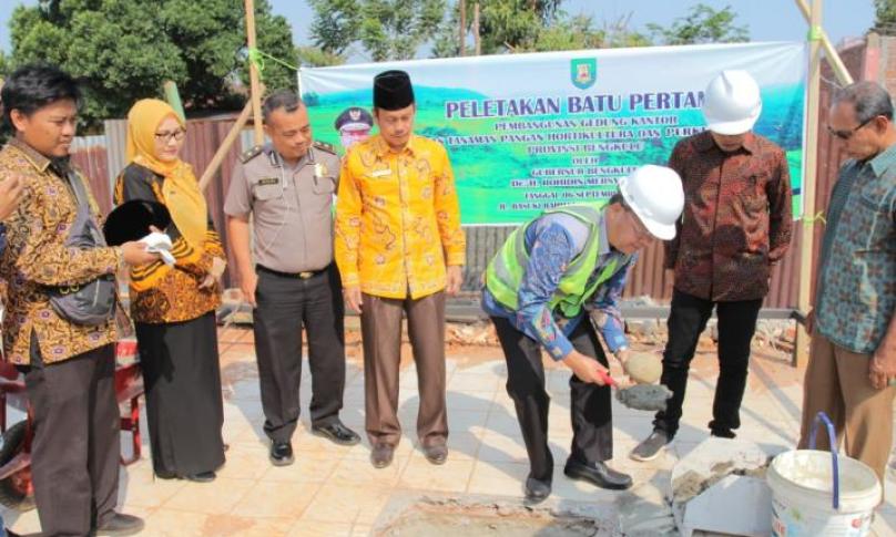 Gubernur lakukan peletakan batu pertama kantor TPHP