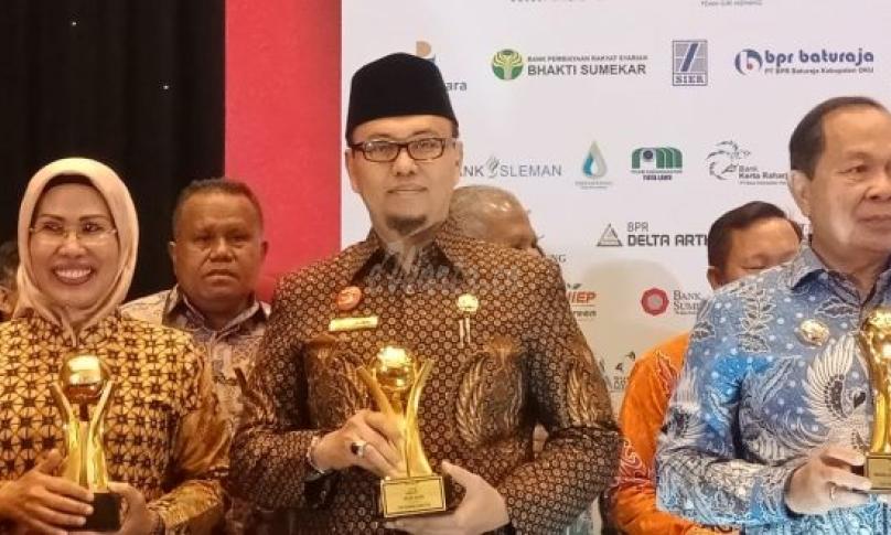 Prestasi terbaik di raih PDAM Kota Bengkulu 