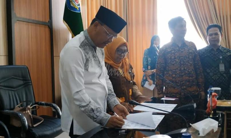 Penandatanganan MoU Pemprov Bengkulu dan BPS 
