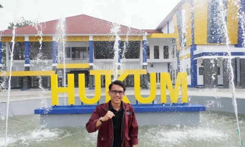 Ketua Dewan Presidium BEM FH UNIB, Muhammad Emir Miftah