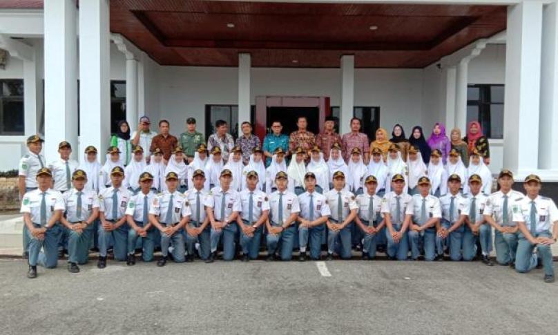 Pasukan Paskibraka Bengkulu Selatan mendapatkan reward jalan-jalan ke Jakarta dan Yogyakarta