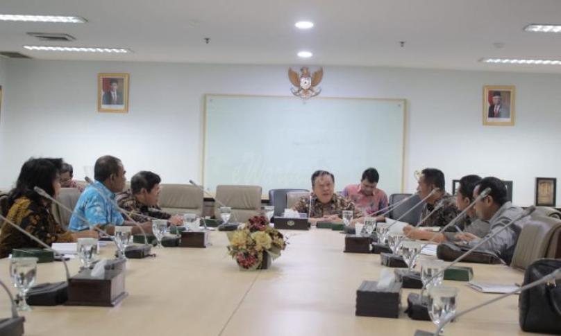 Wakil Gubernur Bengkulu Dedy Ermansyah beserta rombongan pada hari Jum'at, 31 Oktober 2019 di kantor BPH Migas Jl. Kapten Tendean, Kec. Mampang, Kota Jakarta Selatan, Daerah Khusus Ibukota Jakarta 12710.