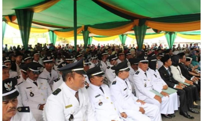 Pelantikan Kades dan anggota BPD.