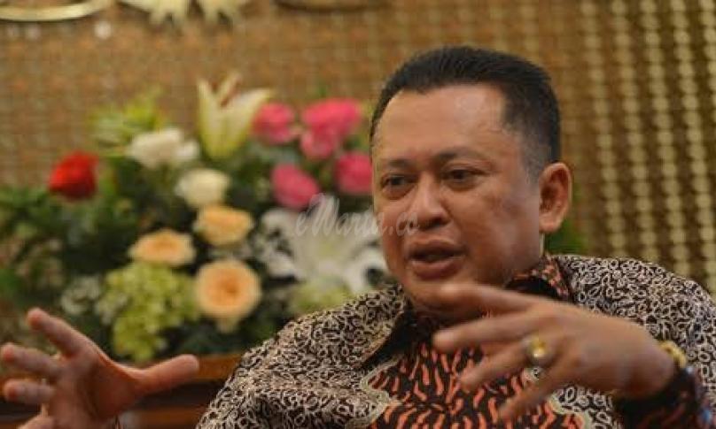 Bambang Soesatyo, Ketua MPR RI. Kamis (02/1/2020).)