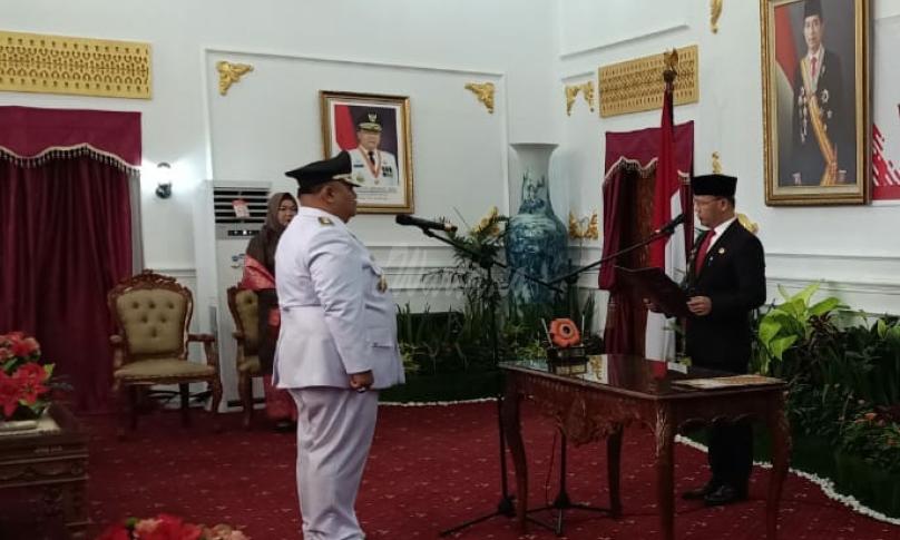 Pelantikan Wakil Bupati Bengkulu Selatan.