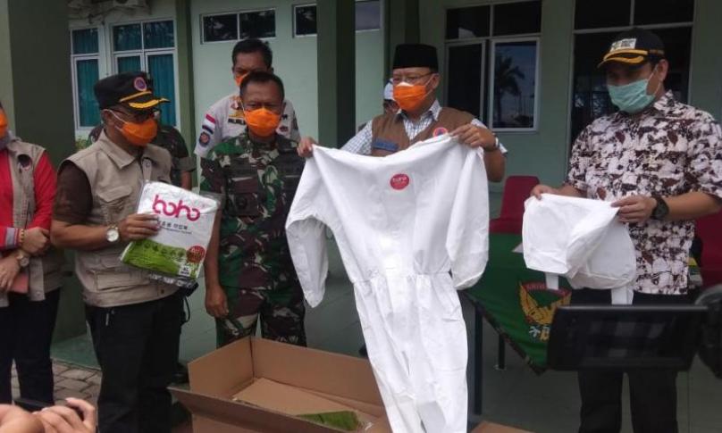 Baru tiba, Ribuan Alat Pelindung Diri akan segera didistribusikan.