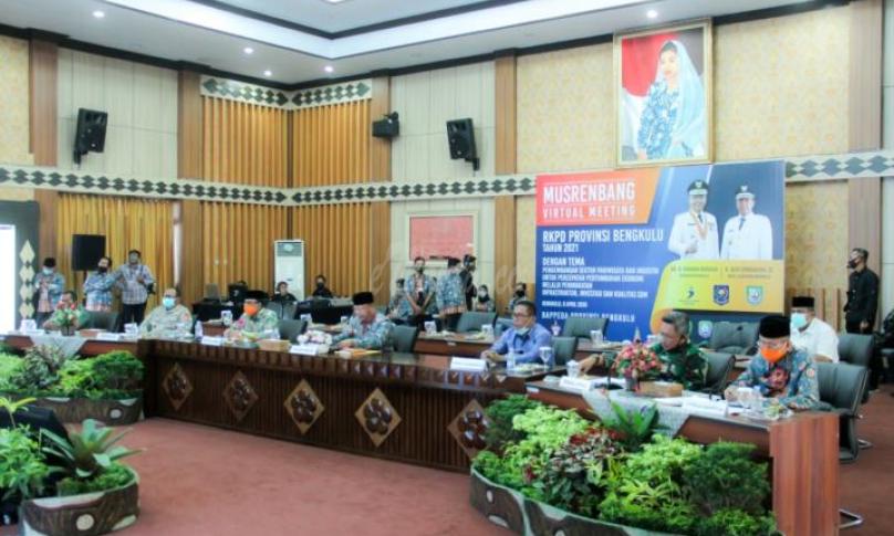 Musyawarah Perencanaan Pembangunan Provinsi Bengkulu Tahun 2020 Dalam Rangka Penyusunan RKPD Provinsi Bengkulu Tahun 2021