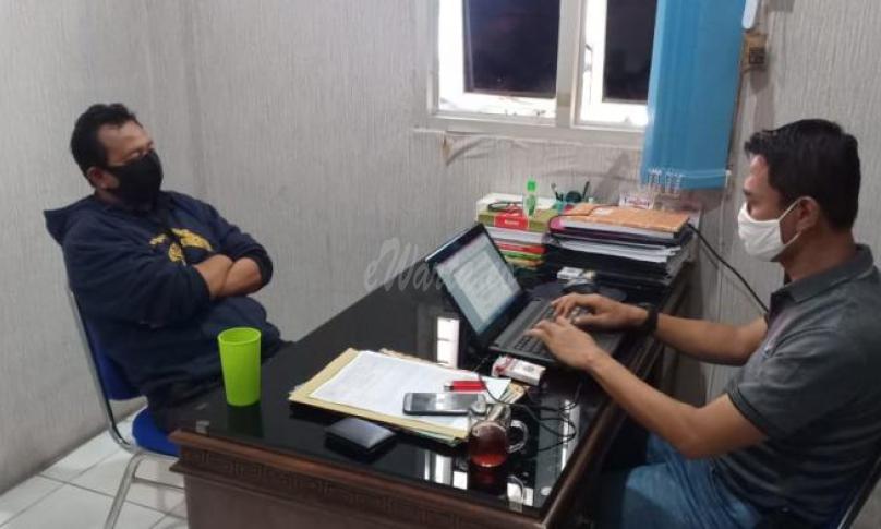 Pemerisaan oleh penyidik Satreskrim Polres Bengkulu Utara.