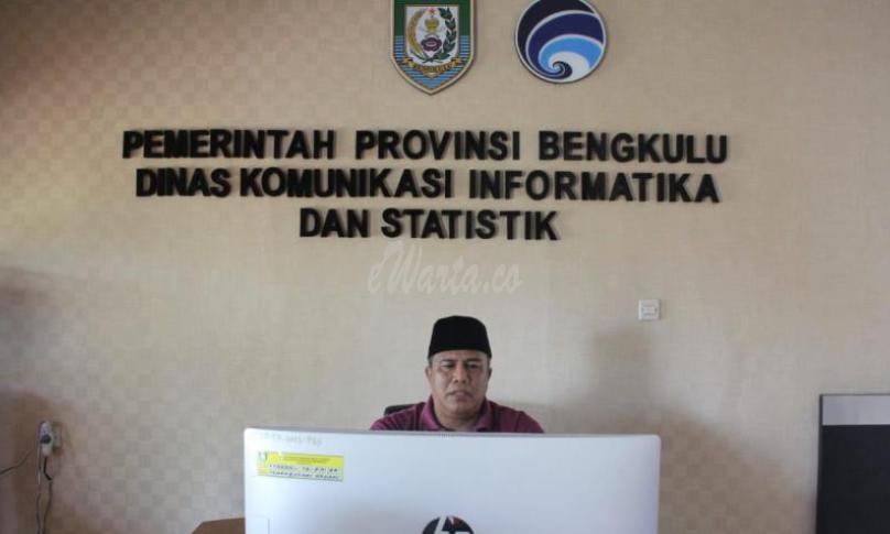Ketua Gugus Tugas provinsi Bengkulu, Jaduliwan didampingi Kepala Dinas Kesehatan Herwan Antoni.
