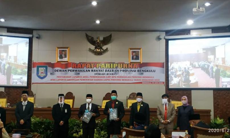 Paripurna DPRD provinsi Bengkulu.