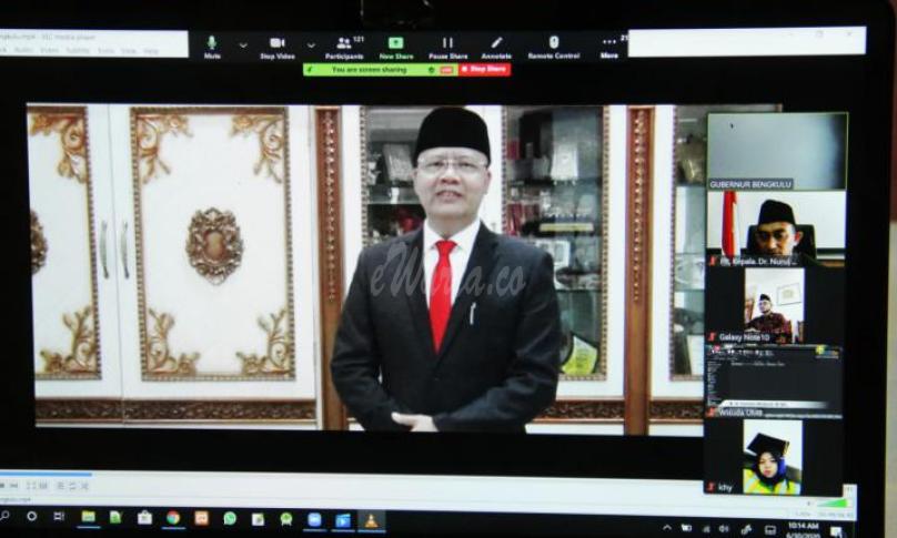 Gubernur Bengkulu, Dr. H. Rohidin Mersyah.