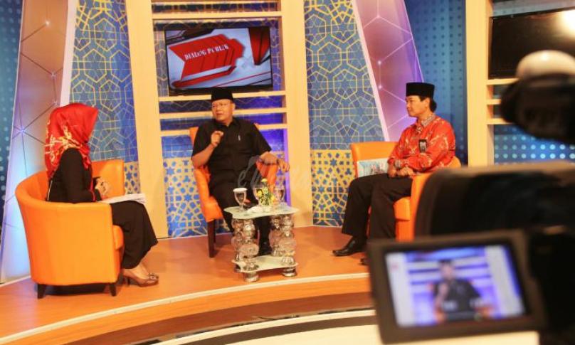 Wakil Ketua KPK Alexander Marwata saat dialog publik di TVRI Bengkulu secara virtual bersama Gubernur Bengkulu Rohidin Mersyah dan Kepala Badan Pengawas Keuangan dan Pembangunan (BPKP) Bengkulu Iskandar Novianto, Selasa petang (7/7).