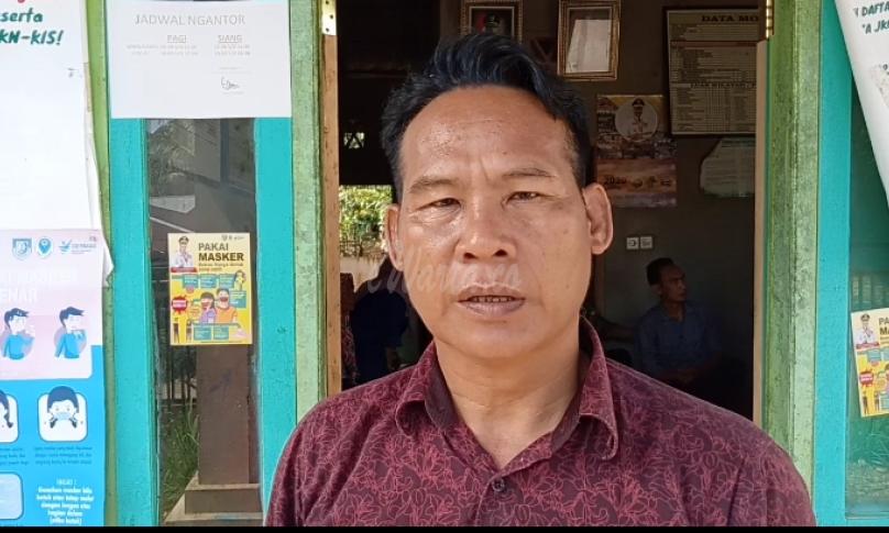 Kades Desa Nanti Agung Erwin 