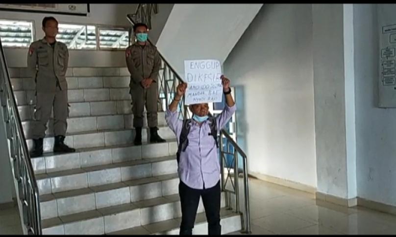 Ketua Ikatan Mahasiswa dan Pemuda Semidang Alas dan Semidang Alas Maras, Septo Adinara, SE