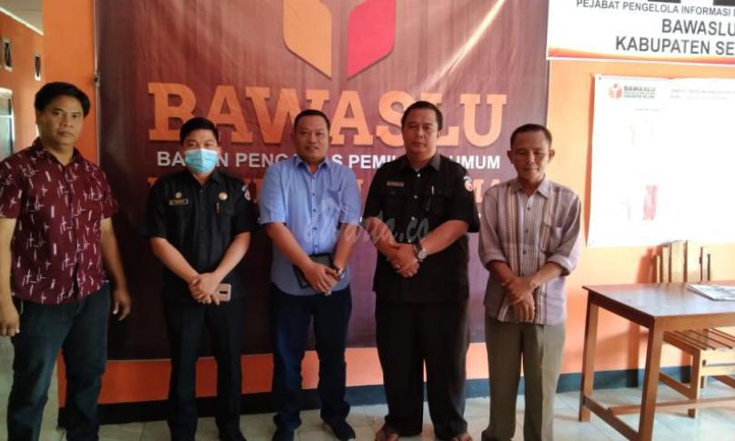 Erwin Octavian bersilaturahmi ke Sekretariat Komisi Pemilihan Umum