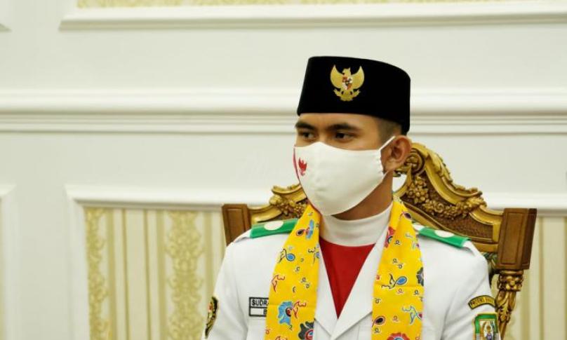 Sudrajat Prawijaya siswa SMA asal Kabupaten Rejang Lebong