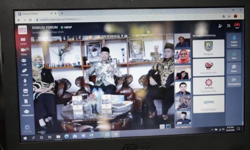 Pelatihan Barista Merdeka Virtual se- Provinsi Bengkulu melalui virtual yang dilanjutkan dengan pembukaan Virtual Sumatera Coffee Day 2020