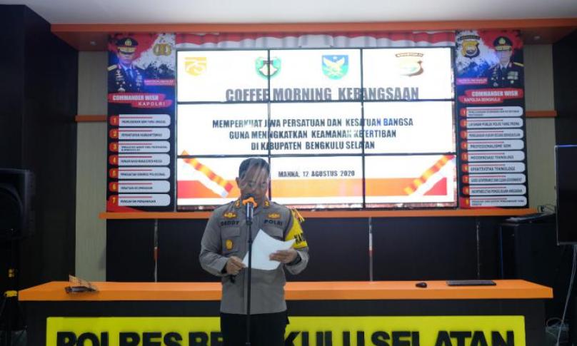 Kapolres Bengkulu Selatan Polda Bengkulu AKBP Deddy Nata S.IK