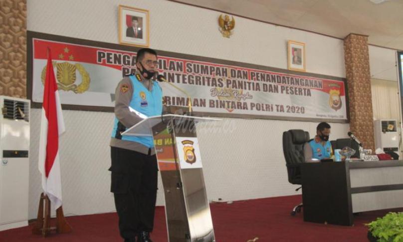 Karo SDM Polda Bengkulu Kombes Pol. Ivan Adityas Nugraha S.IK