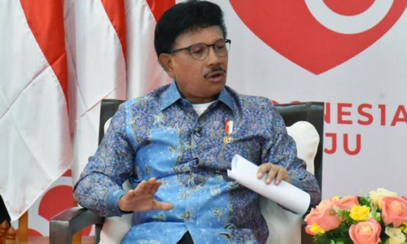 Menteri Kominfo Johnny G. Plate