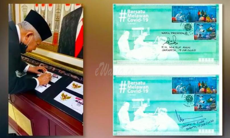 Pemerintah Terbitkan 4 Seri Prangko