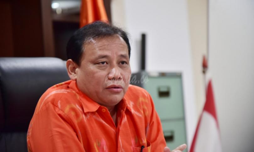 Ketua Bawaslu Abhan saat menjadi narasumber Rapat Koordinasi Persiapan Kampanye Pilkada Ramah yang diselenggarakan oleh Kementerian Pemberdayaan Perempuan dan Perlindungan Anak (KPPPA), Selasa, 1 September 2020/Foto: Hendru Wijaya (Humas Bawaslu RI)