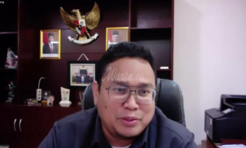 Anggota Bawaslu Rahmat Bagja saat menjadi pembicara webinar yang diadakan oleh Badan Bantuan Hukum dan Advokasi Rakyat (BBHAR) PDI Perjuangan, Rabu 9 September 2020/Foto: Humas Bawaslu RI