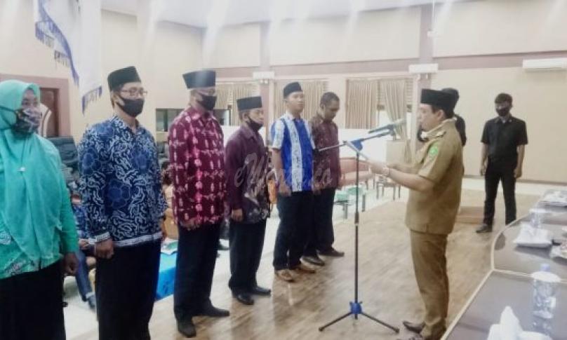 Wawali Lantik LPM Periode 2020 – 2025