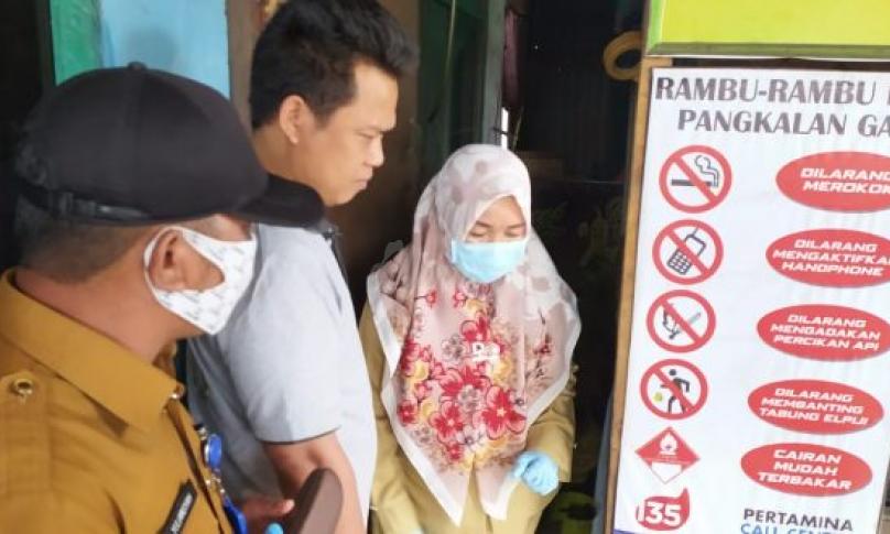 Dinas Perindustrian dan Perdagangan (Disperindag) Kota Bengkulu melakukan sidak (inspeksi mendadak) ke pangkalan gas Liquified Petroleum Gas (LPG) ukuran 3 Kilogram