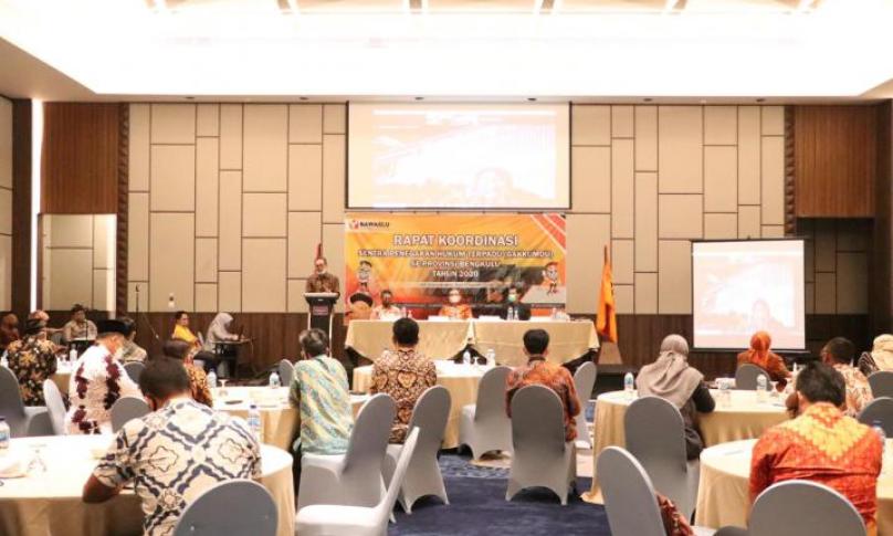 Rapat Koordinasi (rakor) Sentra Penegakan Hukum Terpadu (Gakkumdu)