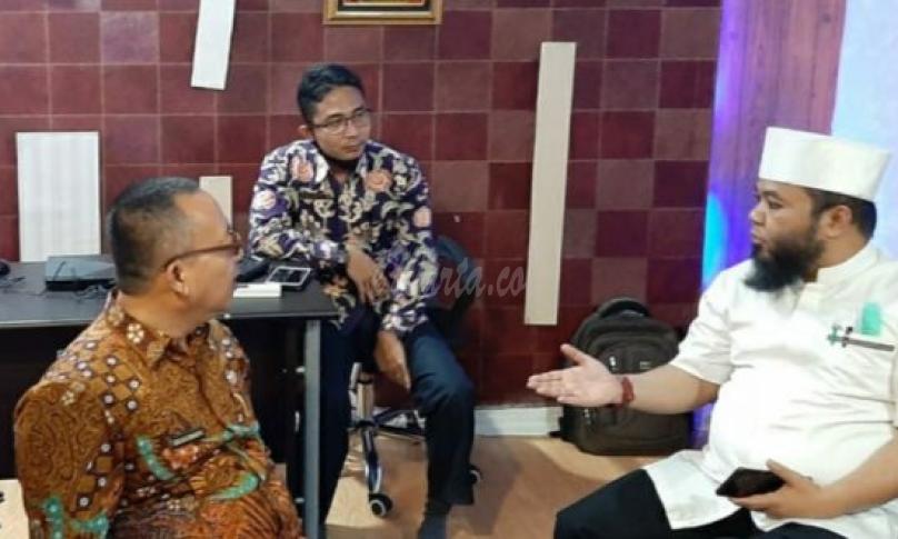 Helmi Hasan Berkunjung ke Kominfosan Kota Bengkulu