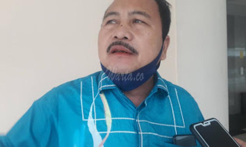 Budieli Laia, Anggota DPRD SUMUT saat dimintai keterangan