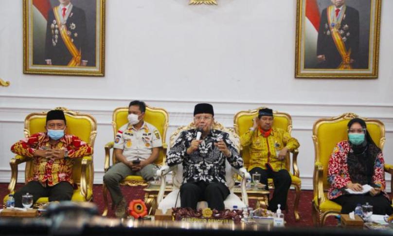 Gubernur Bengkulu Rohidin Mersyah