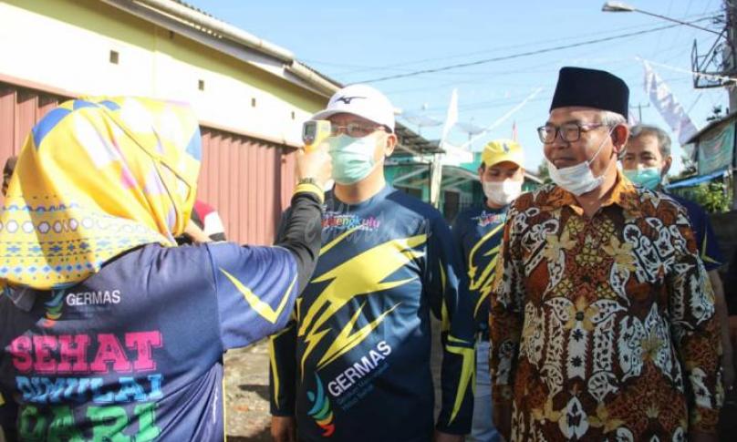 Gubernur Bengkulu Rohidin Mersyah saat kunjungan kerjanya di Kabupaten Rejang Lebong